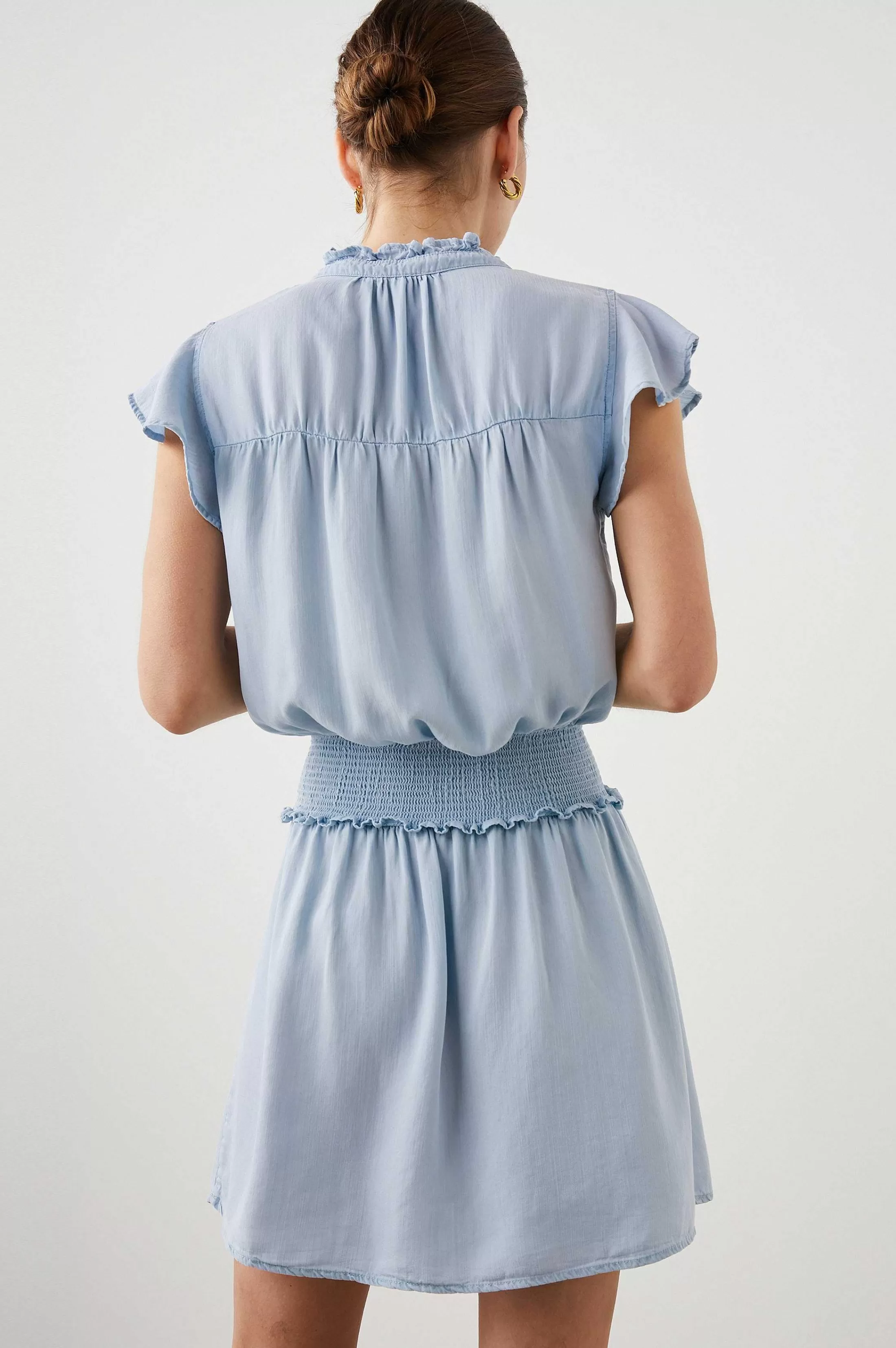 Jurken En Rompertjes-Rails Amina Jurk - Lichte Vintage