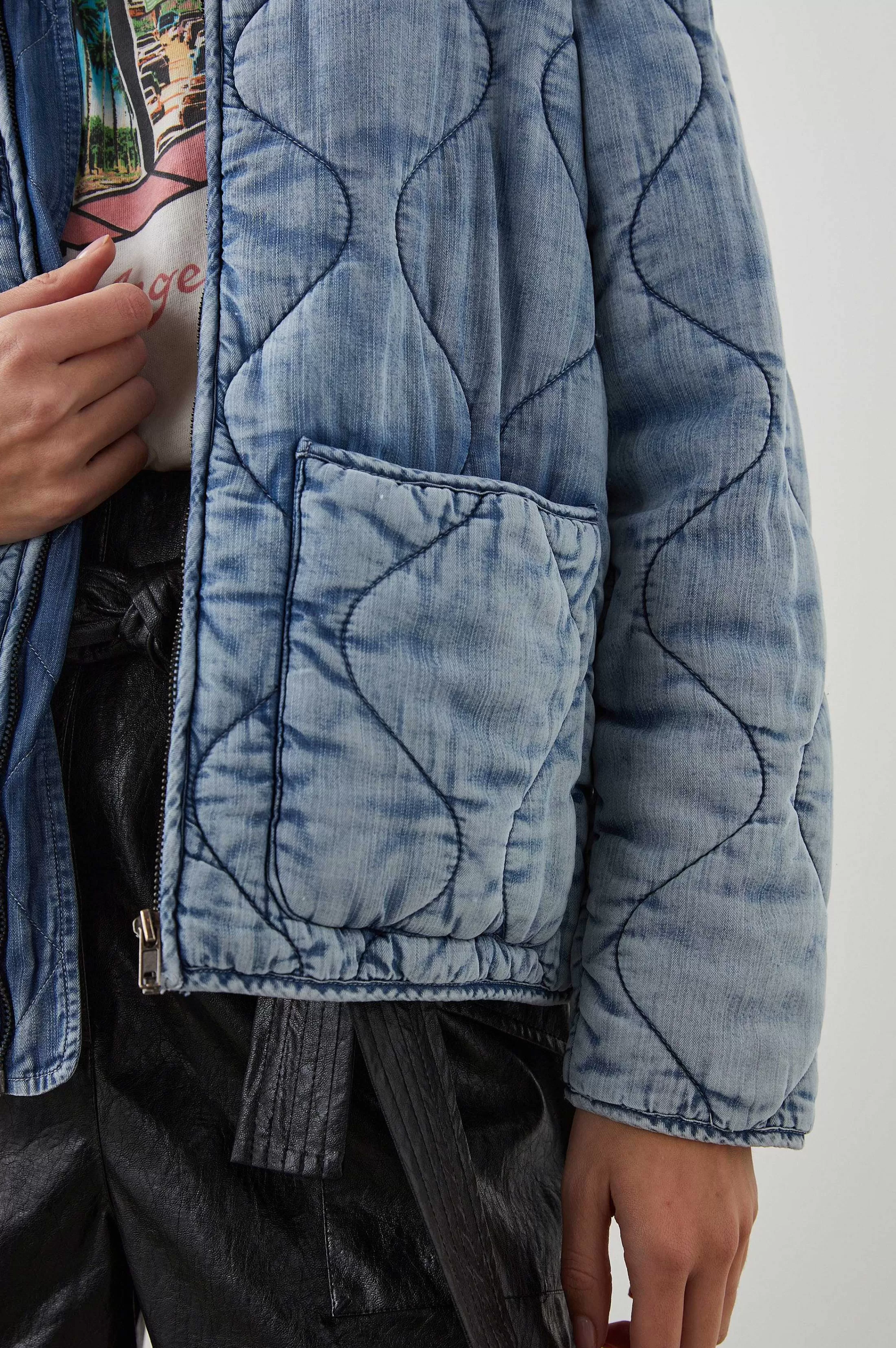 Jassen En Jassen-Rails Denver Jas - Med Vintage Cloud Wash