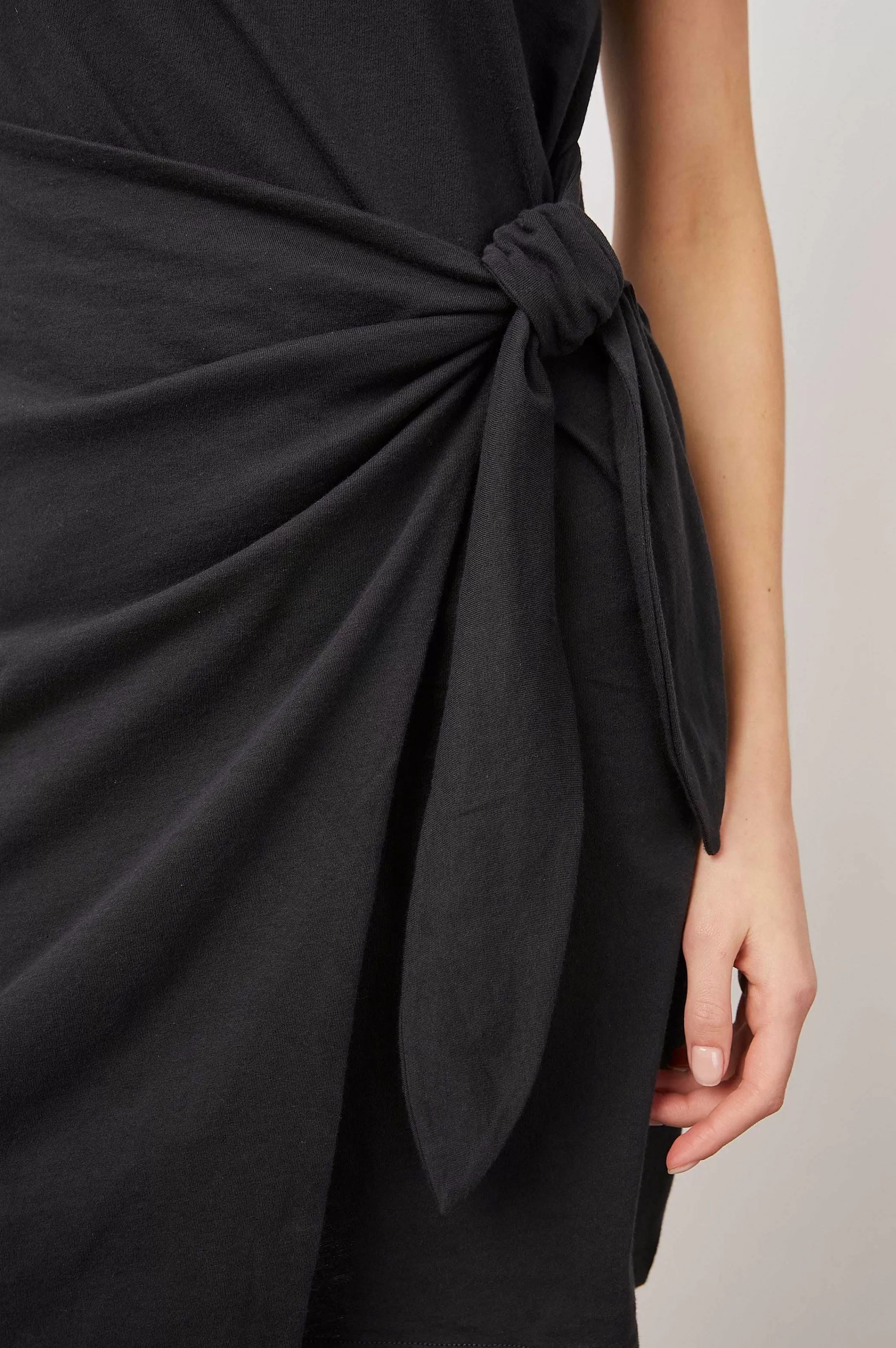 Jurken En Rompertjes-Rails Edie Jurk - Vintage Zwart