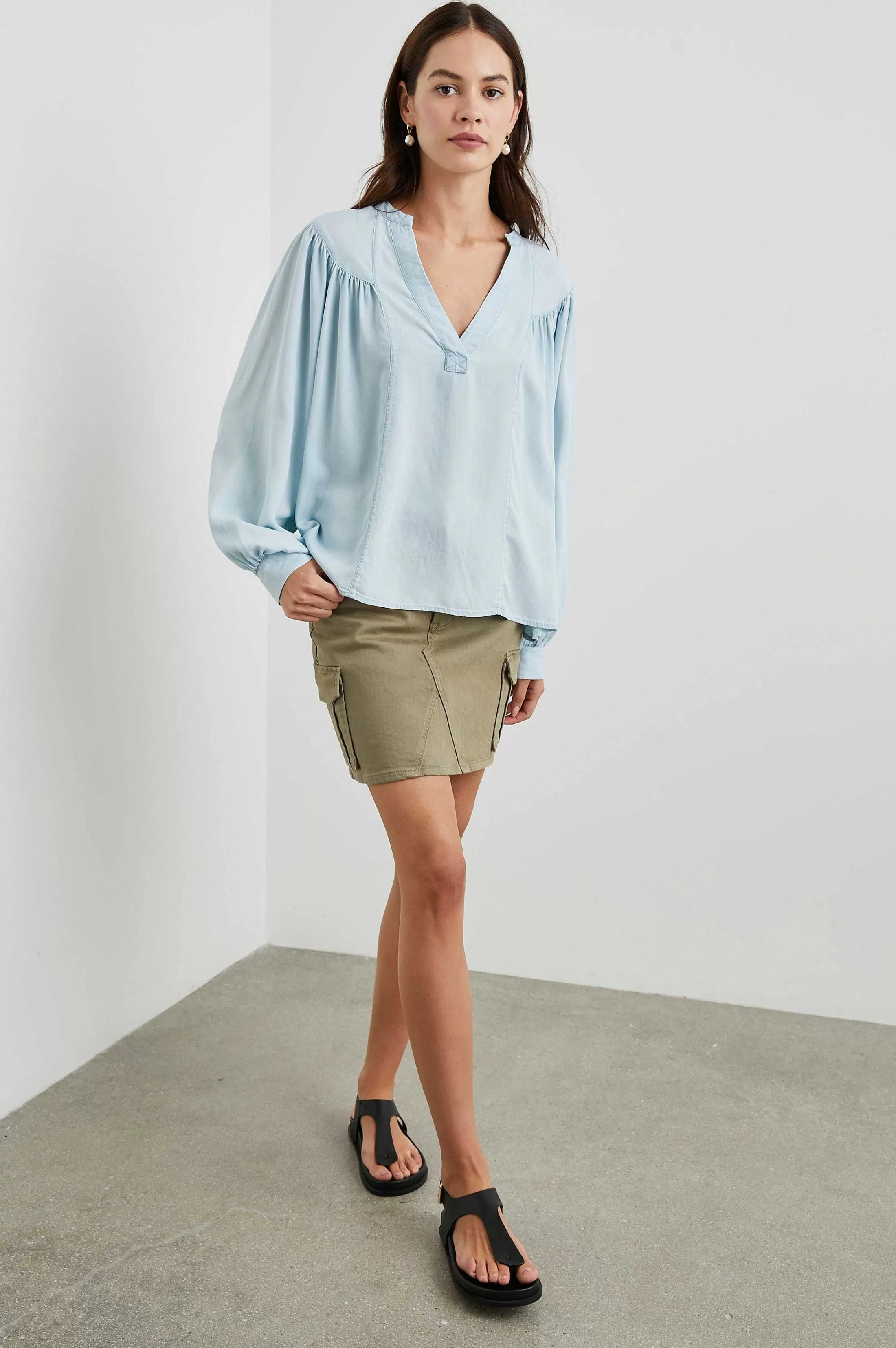 Bovenkanten-Rails Fable Top - Licht Vintage