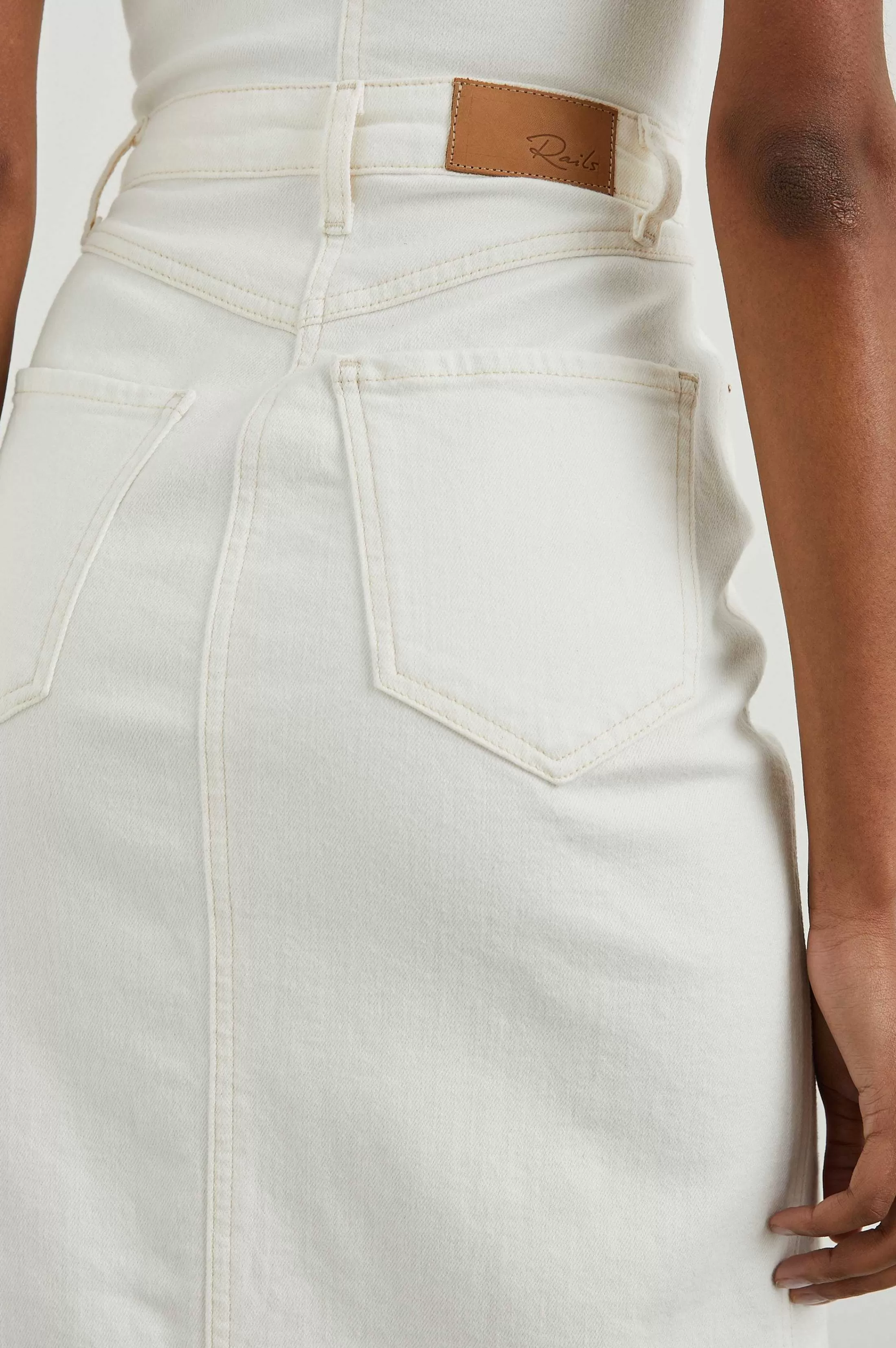 Jurken En Rompertjes-Rails Malibu Jurk - Vintage Ecru