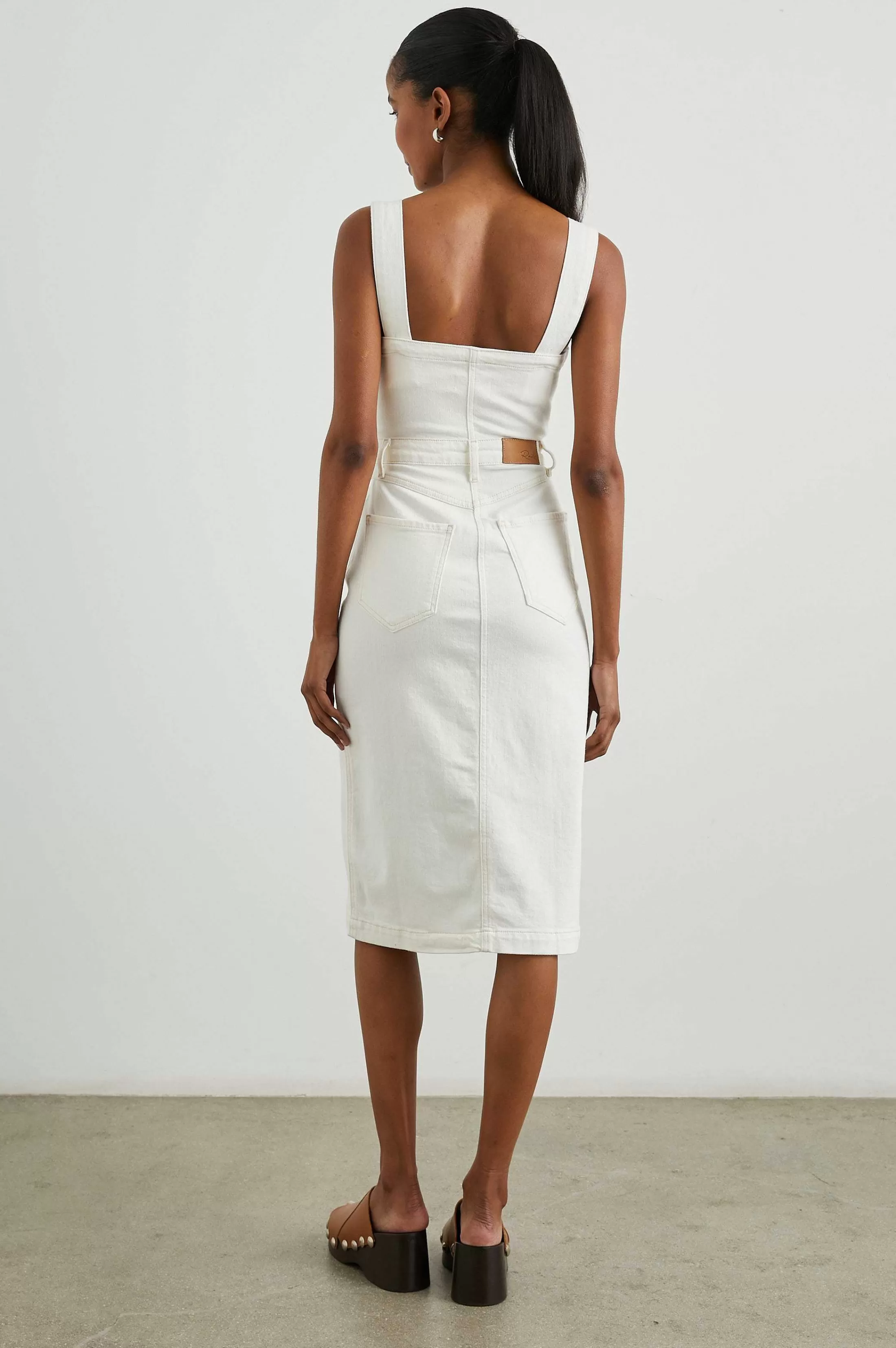 Jurken En Rompertjes-Rails Malibu Jurk - Vintage Ecru
