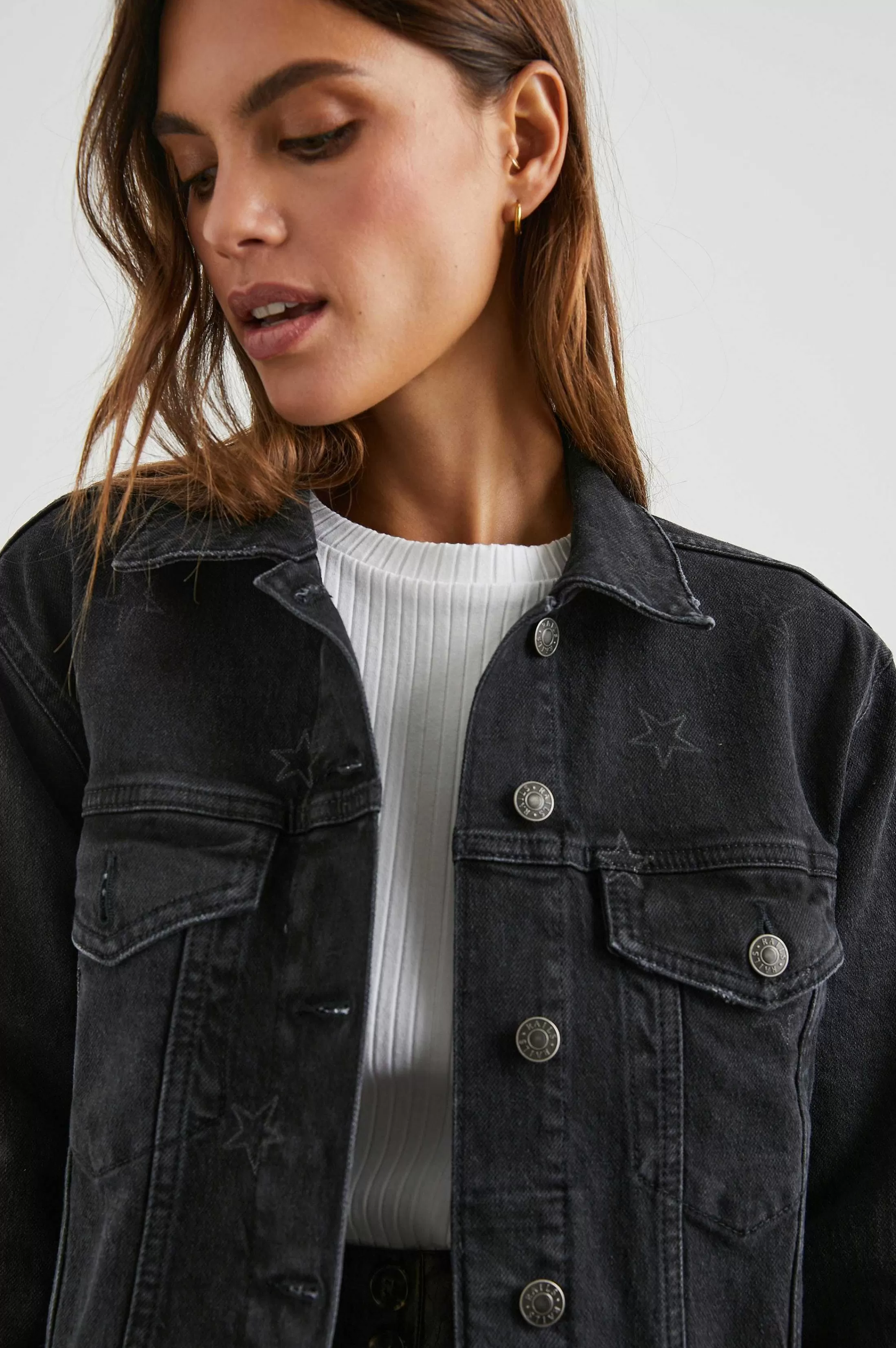 Denim-Rails Mulholland Jas - Gevallen Ster