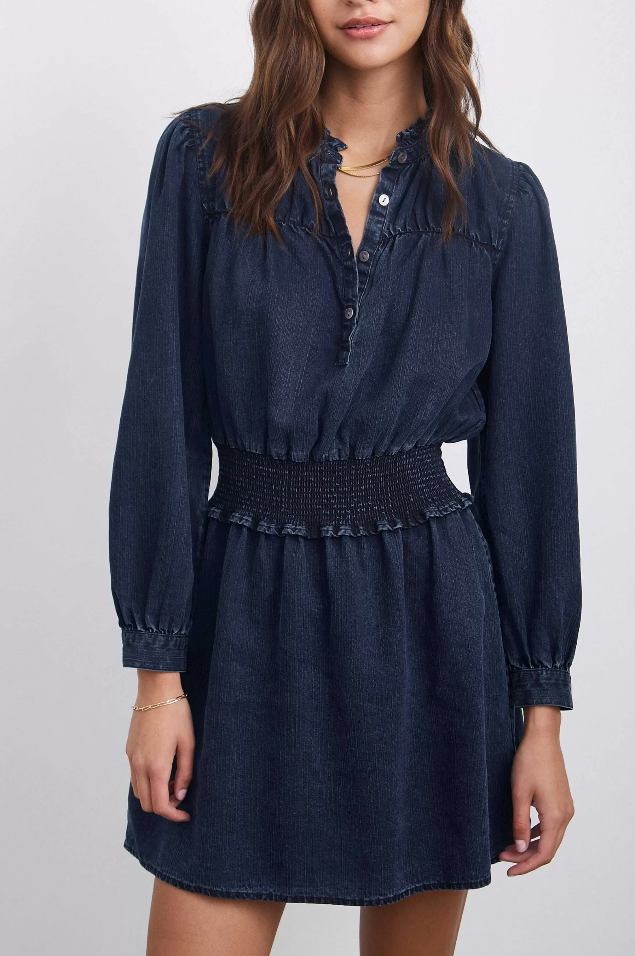 Jurken En Rompertjes-Rails Shawna Jurk - Donker Vintage