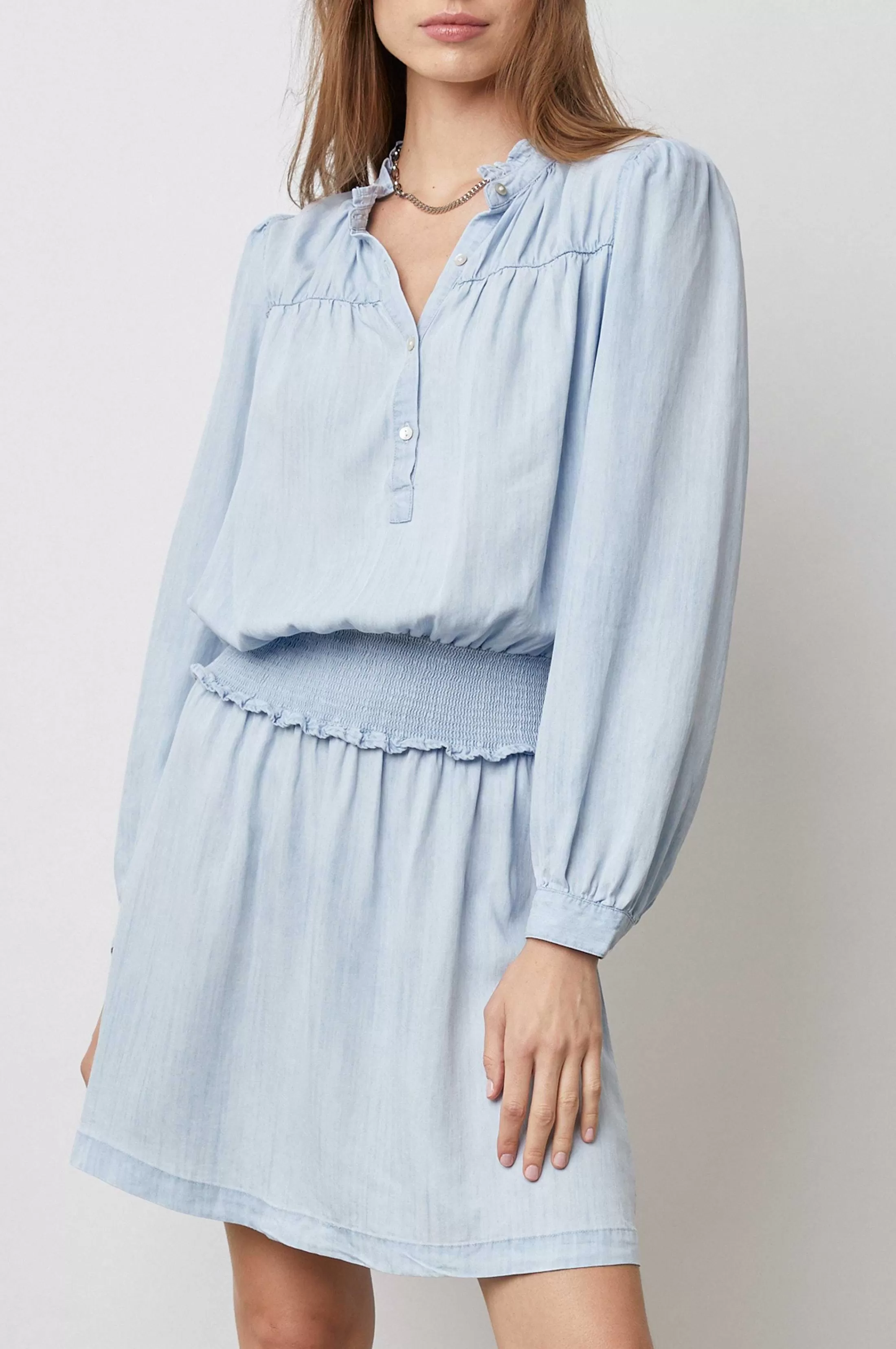 Jurken En Rompertjes-Rails Shawna Jurk - Lichte Vintage
