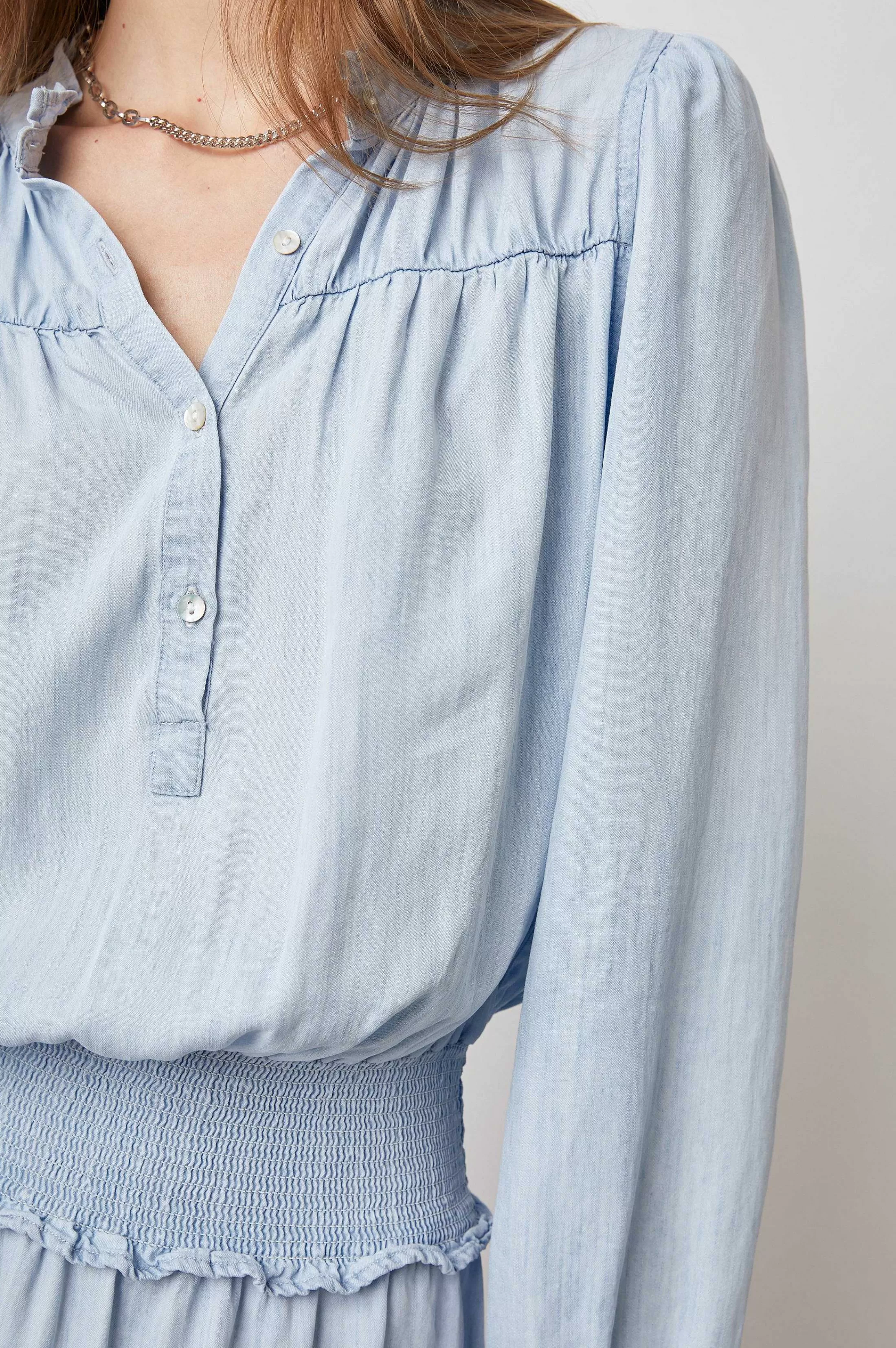 Jurken En Rompertjes-Rails Shawna Jurk - Lichte Vintage