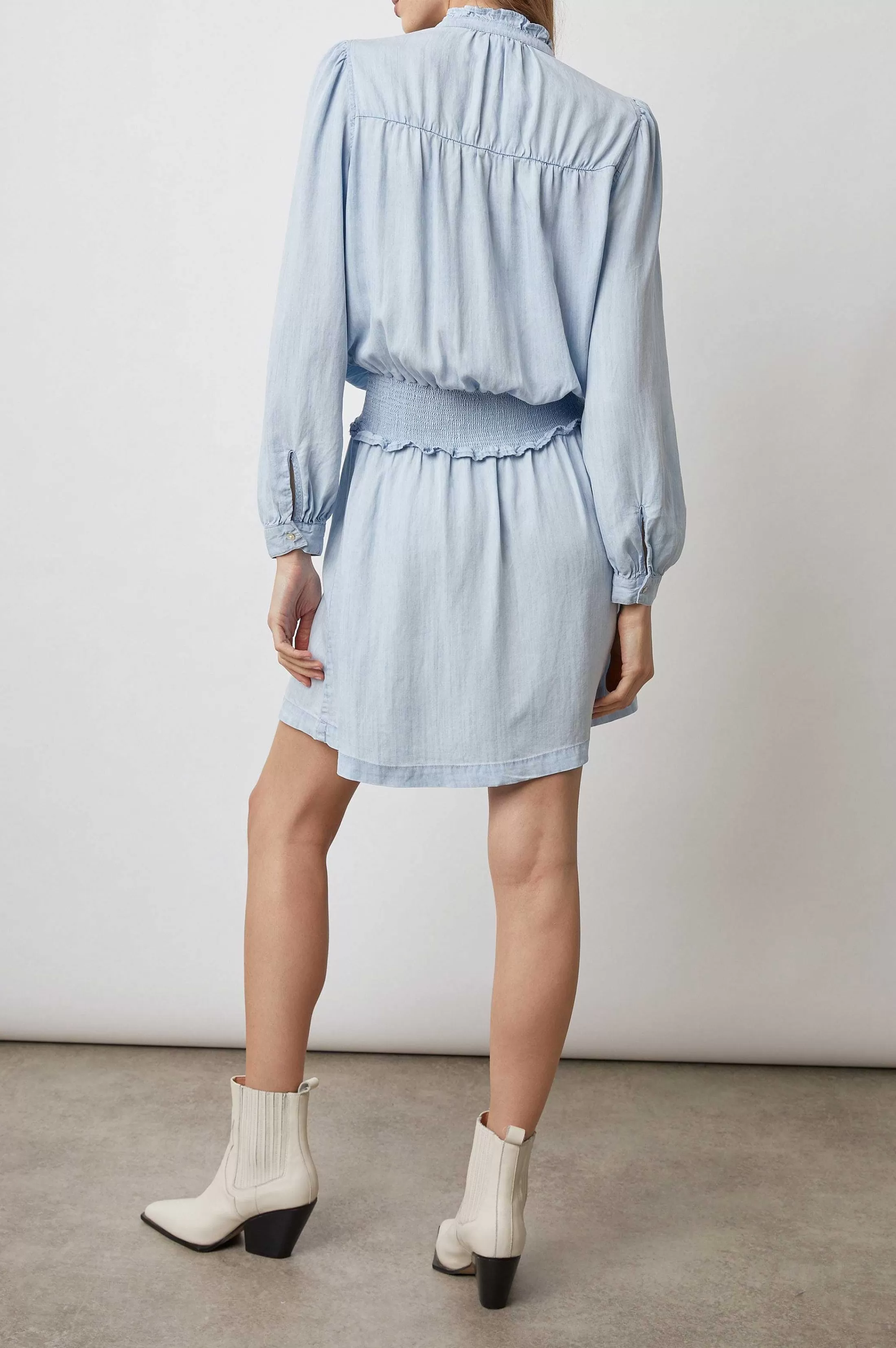 Jurken En Rompertjes-Rails Shawna Jurk - Lichte Vintage