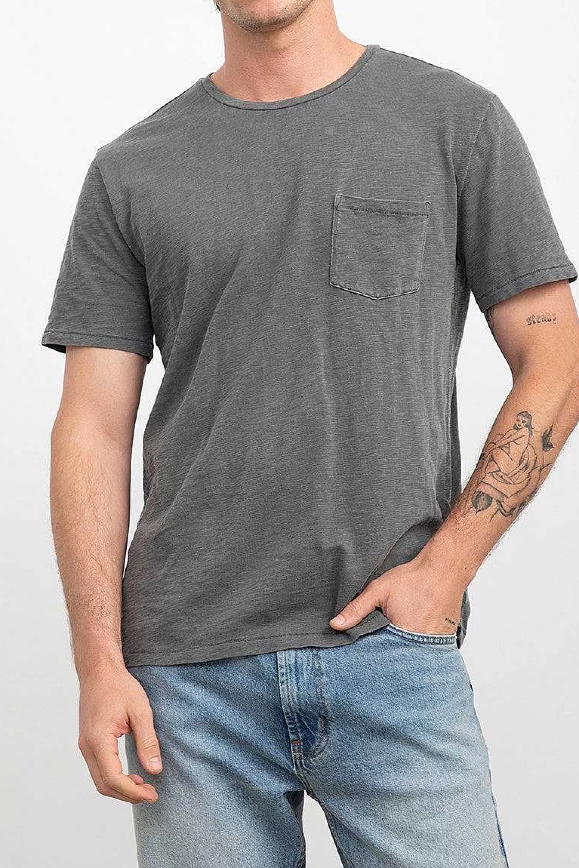 T-Shirts En Polo'S-Rails Skipper T-Shirt - Gewassen Zwart